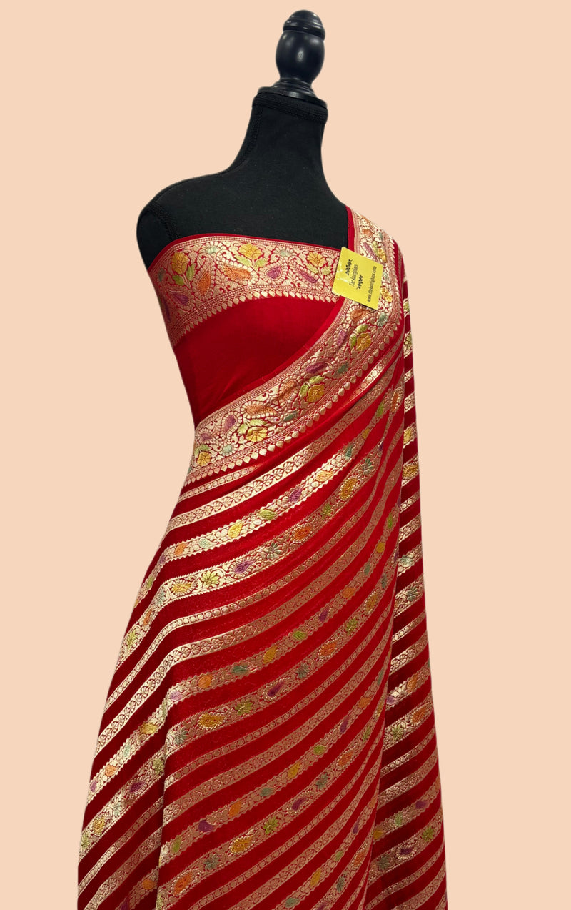 Buy authentic Banarasi sarees inline in USA