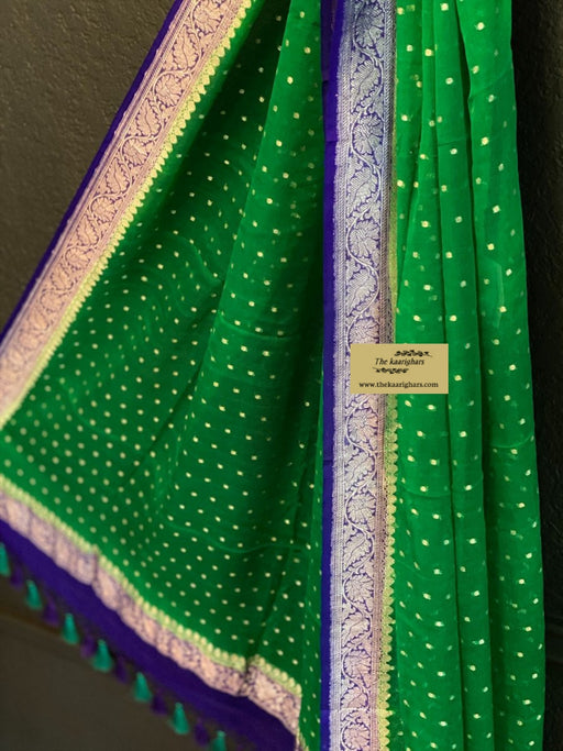 Buy Green Banarasi Dupatta